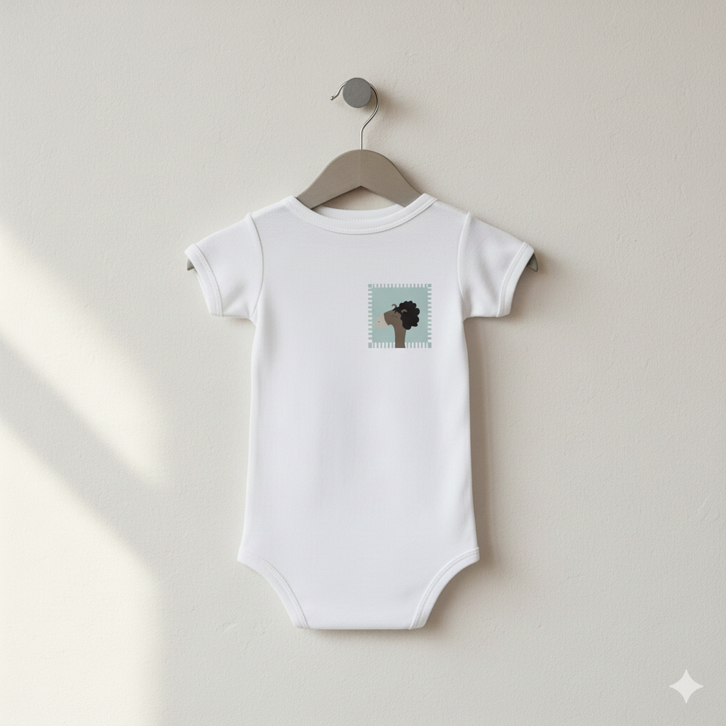Organic Baby Bodysuit l Lilla North