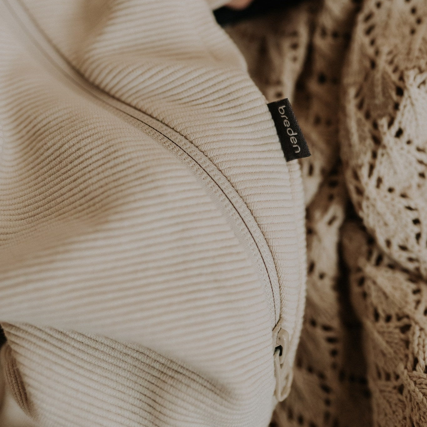 Merino wool baby romper