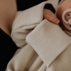 Merino wool baby romper