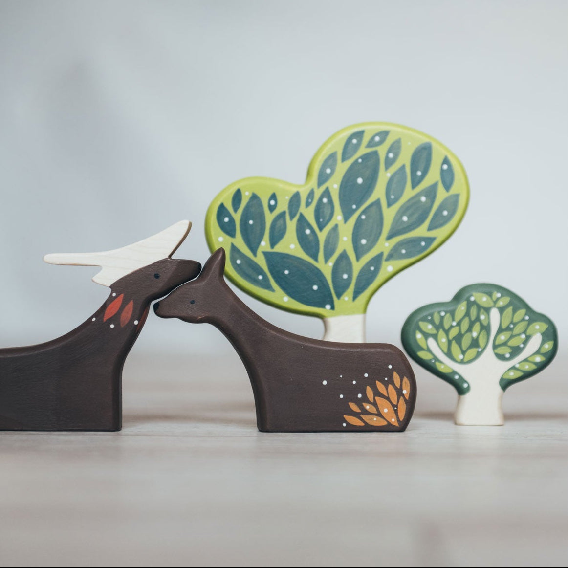 Nordic Forest Animals Wooden Toy Set